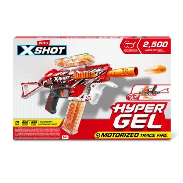 XSHOT - Hyper-Gel Blaster Trace Fire, Gel-Blaster