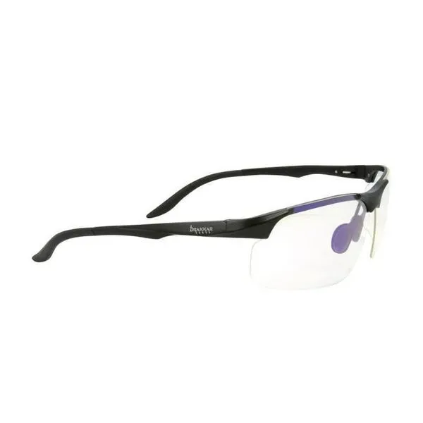 KONIX Drakkar Pro - Gaming Brille (Schwarz/Transparent)
