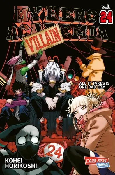 Carlsen Verlag - My Hero Academia 24, Multicolor