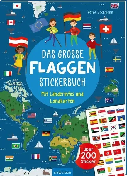 ARS EDITION - Das große Flaggen-Stickerbuch
