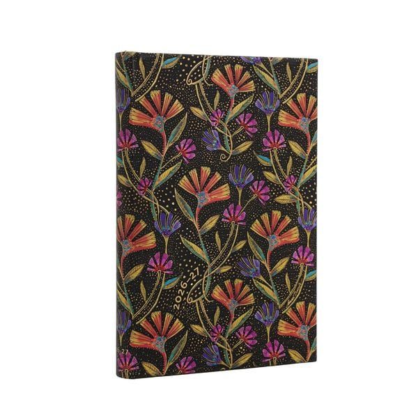 18-Monatskalender 2026 - 2027 Wildblumen Mini Horizontal