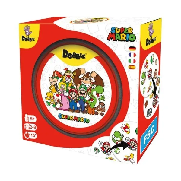 Dobble Super Mario Eco-Sleeve 6+ Jahre