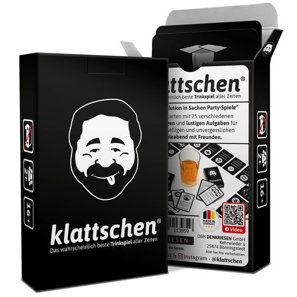 Denkriesen Partyspiel klattschen – Trinkspiel