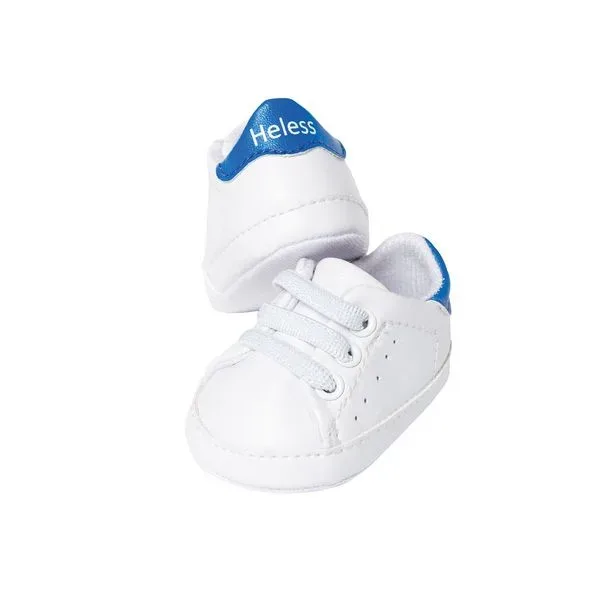 Heless - Weisse Puppen-Sneakers, 38-45cm