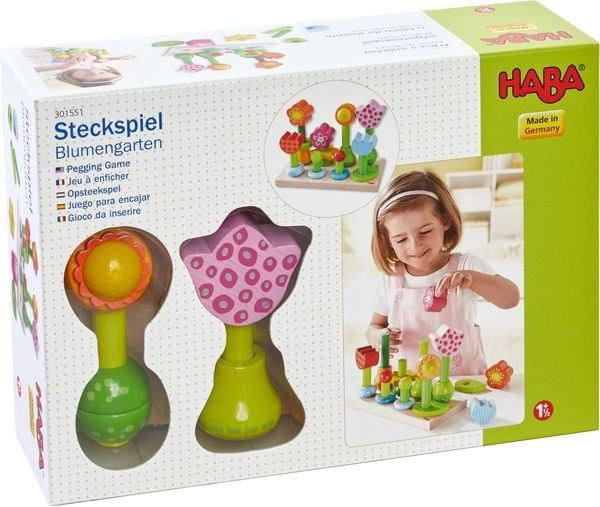 HABA Steckspiel Blumengarten