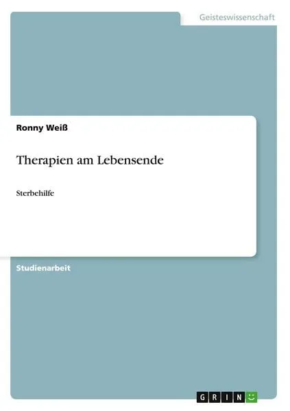 Therapien am Lebensende