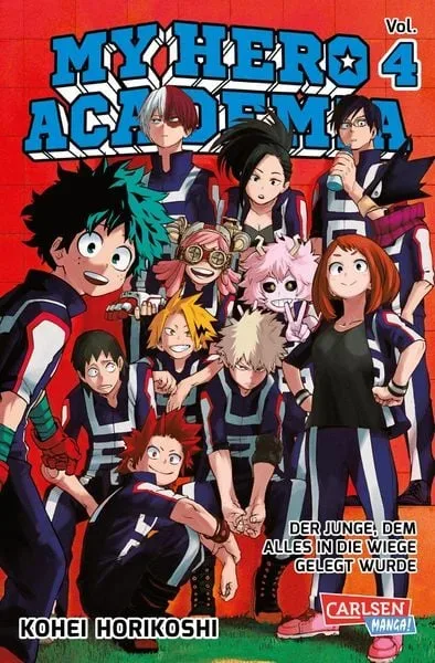 Carlsen Verlag - My Hero Academia 4, Multicolor