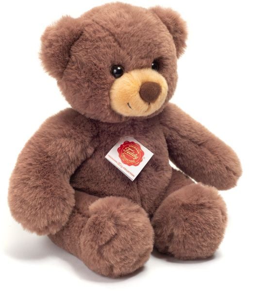 Hermann Teddy Kuscheltier TEDDY (30cm) in schokobraun
