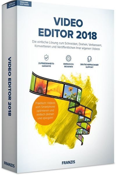 Franzis Video Editor 2018, Produktfamilie