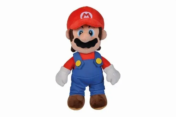 Simba - Mario Plüschfigur, 30cm, Multicolor