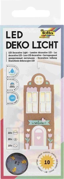 FOLIA Deko-Licht LED 983 10 St&uuml;ck
