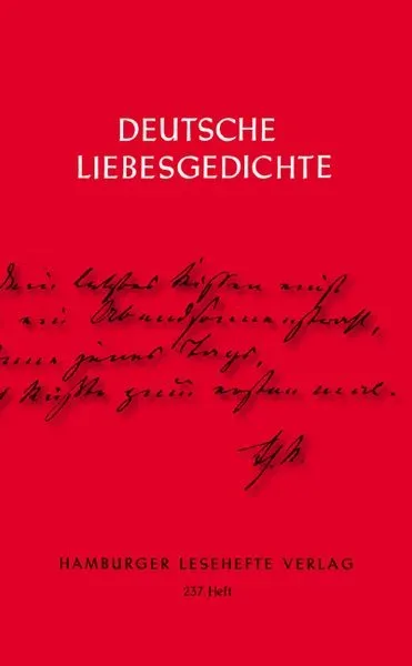 Deutsche Liebesgedichte
