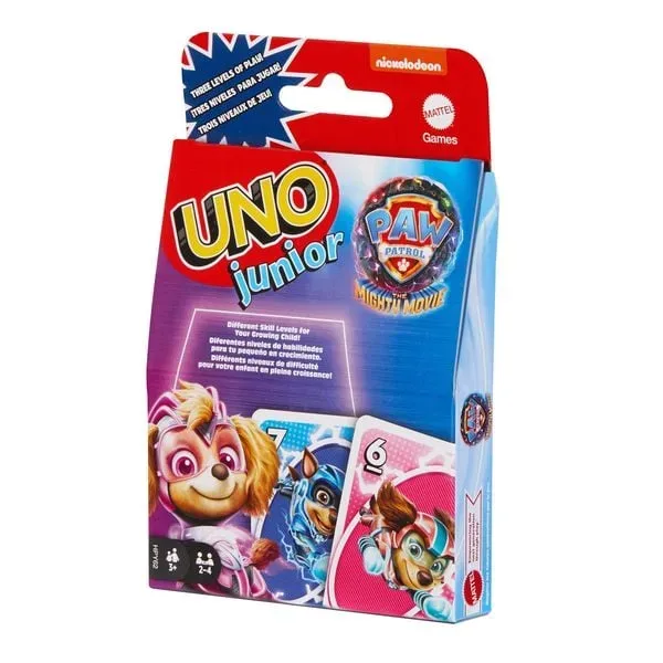 Mattel Games - UNO Junior Paw Patrol 2, Multicolor
