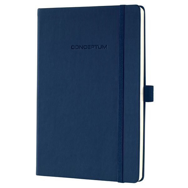 Sigel Notizbuch Conceptum A5, Liniert, Blau