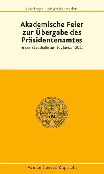 Akademische Feier zur Übergabe des Präsidentenamtes