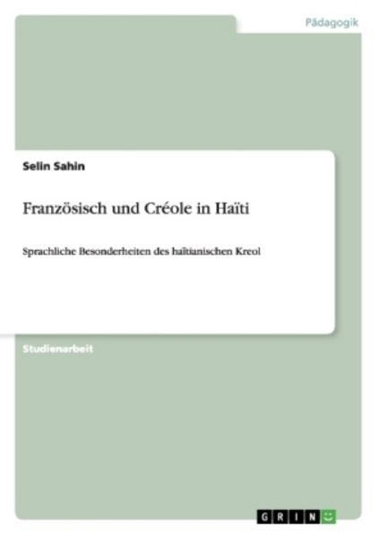 Französisch und Créole in Haïti