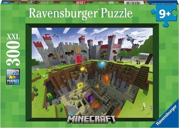 Kinderpuzzle 300 XXL Teile - Minecraft Cutaway