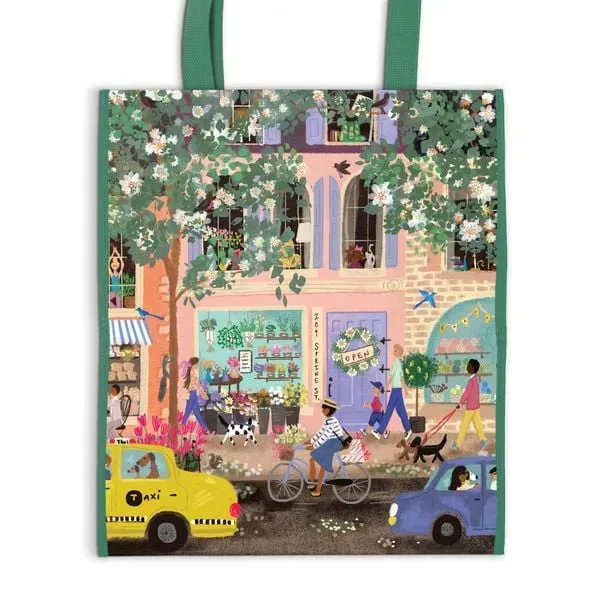 Galison: Joy Laforme Spring Street Reusable Shopping Bag