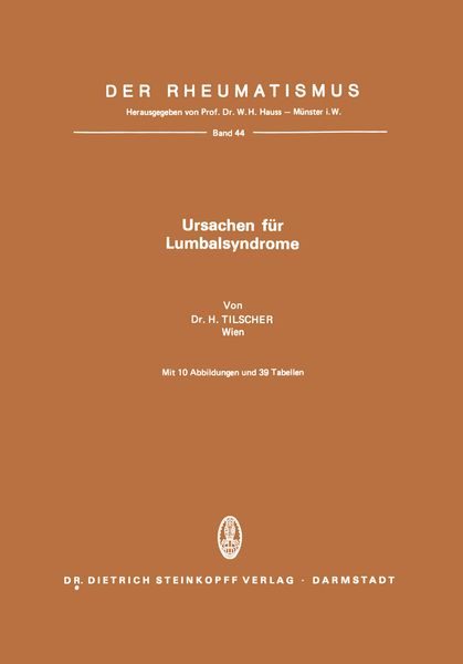 Ursachen für Lumbalsyndrome