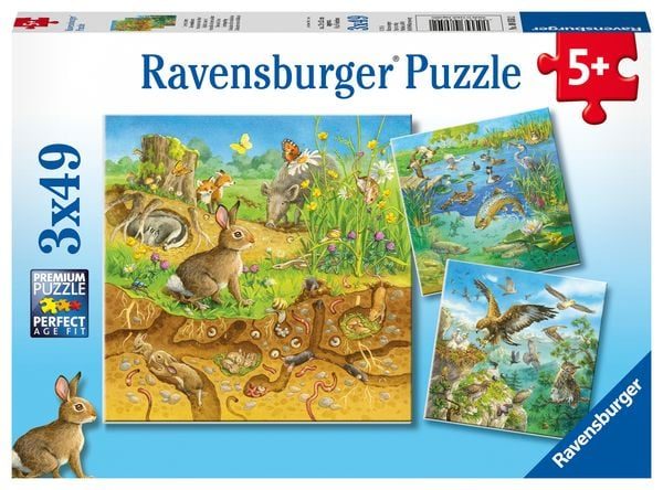 Ravensburger Puzzle Tiere in
