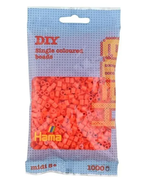 Hama Perlen Orange