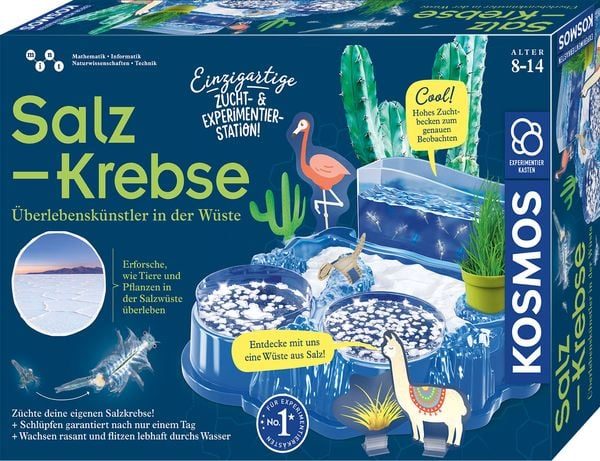 Kosmos Experimentierkasten Salzkrebse