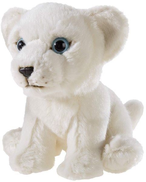 heunec Kuscheltier »Misanimo weißer Löwe, sitzend«, 15 cm