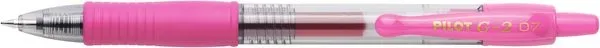 Pilot G2 Gelschreiber Pink Mittel 0.4 mm