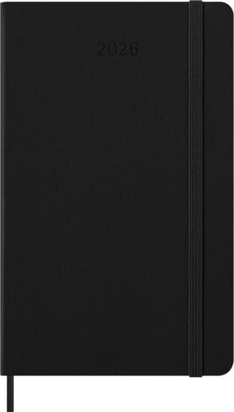 MOLESKINE Agenda Pro Large 2026 DHB12PRO3Y26 1W/2S schwarz HC 13x21cm