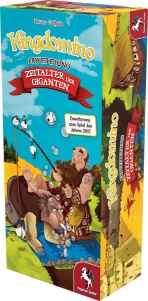 Kingdomino: Zeitalter der Giganten, Brettspiel