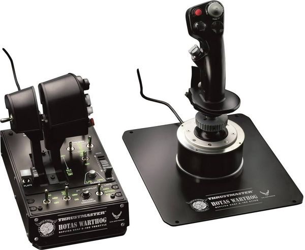 Thrustmaster Hotas Warthog Flugsimulator-Joystick USB PC Schwarz