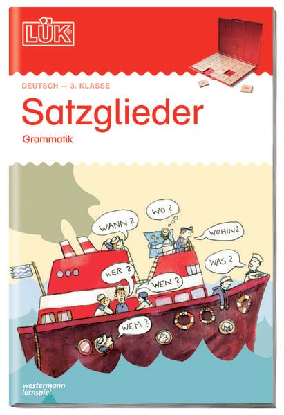 LÜK-Heft: Satzglieder, Lernbuch