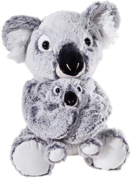 heunec Kuscheltier »MISANIMO Koalabär mit Kind«, 27 cm - grau