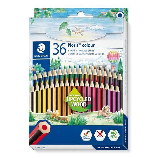 STAEDTLER 185 CD36 Noris Club® colour Buntstifte mit 36 Farben