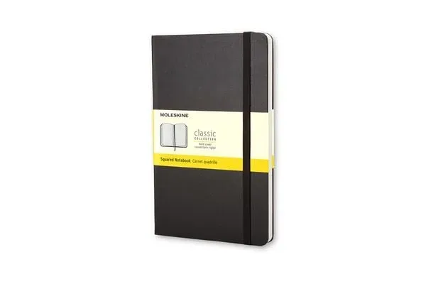 MOLESKINE Notizbuch Classic A5 701139 kariert schwarz