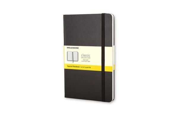 Moleskine classic, Large Size, Squared Notebook