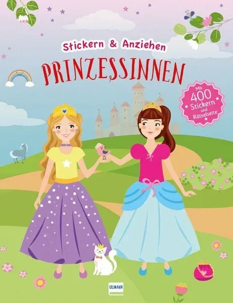 Stickern und Anziehen - Prinzessinnen
