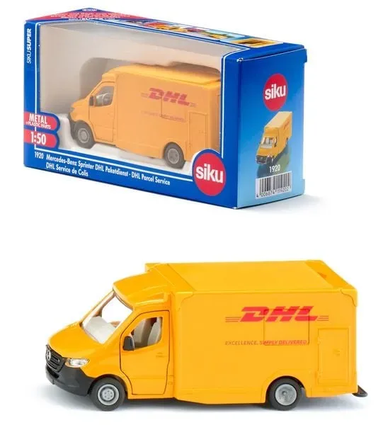 SIKU SUPER Mercedes-Benz Sprinter DHL, Modellfahrzeug