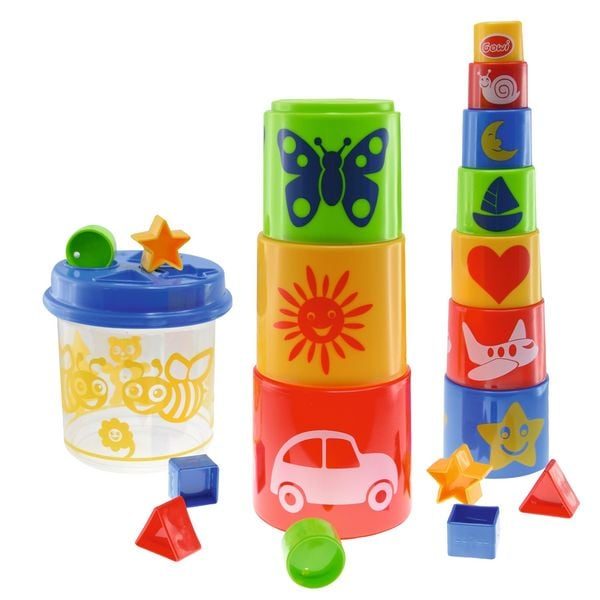 Steckbox/Pyramide mit Dekor
