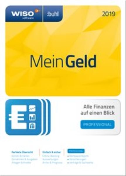WISO Mein Geld Professional 2019 , Finanz-Software