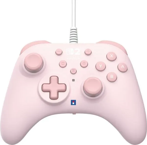 HORI Nintendo Switch 2 HORIPAD Turbo Controller Cozy Pink für 2, Switch, OLED, PC