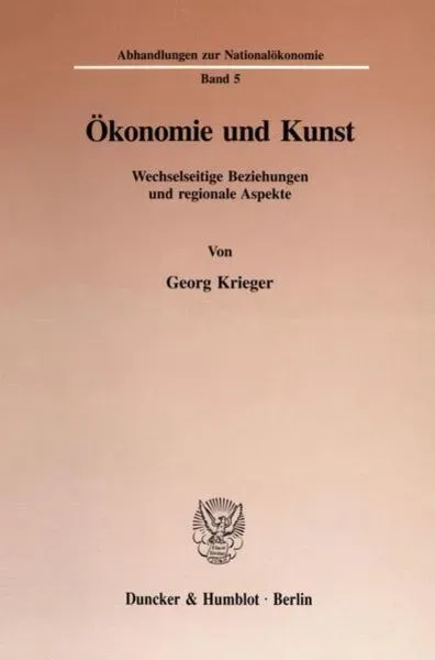 Ökonomie und Kunst.