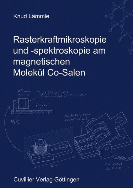 Rasterkraftmikroskopie und -spektroskopie am magnetischen Molekül Co-Salen