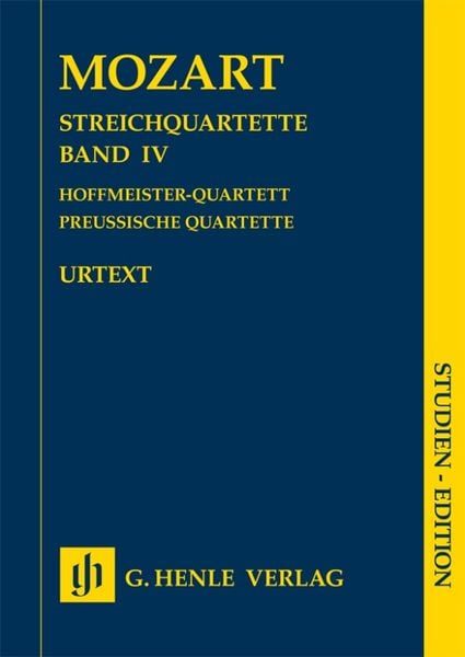 Streichquartette, Studienpartitur. Bd.4