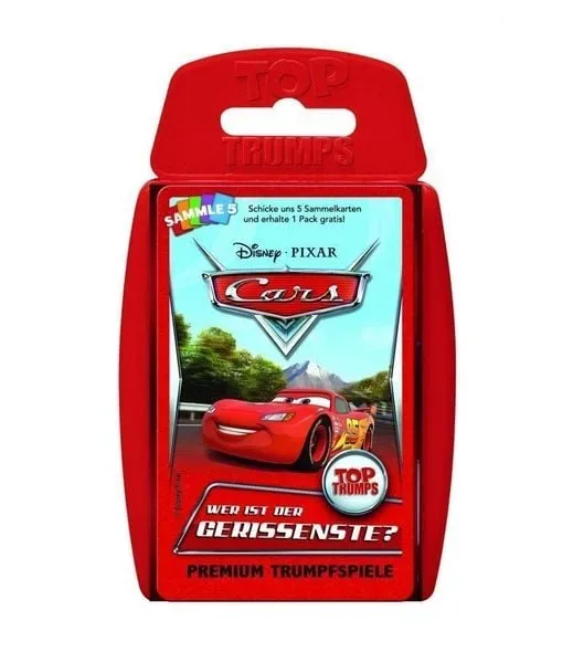 Top Trumps Disney Cars: Word of Cars Spiel