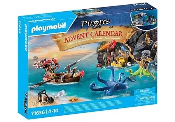 Playmobil - 71636 Adventskalender: Piraten, Multicolor