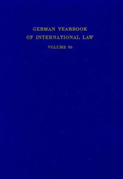 German Yearbook of International Law - Jahrbuch für Internationales Recht.