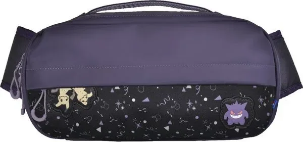 HORI Nintendo Switch 2 - Adventure Pack (Gengar & Mimigma) Crossbody-Schultertasche, Lila/Schwarz