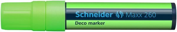 Schneider Deco-Marker 260 Keilspitze 5 mm Grün