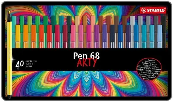 STABILO Fasermaler Pen 68 6840-6 40er Etui